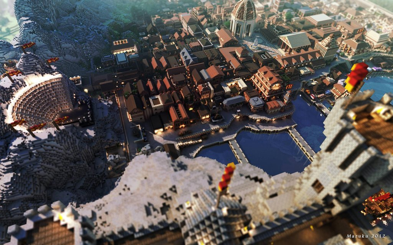 Illustration for article titled You Must See These Stunning Photos Of Game of Thrones Set In Minecraft